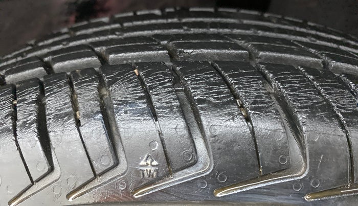 2018 Datsun Redi Go 1.0 S AT, Petrol, Automatic, 15,071 km, Left Rear Tyre Tread