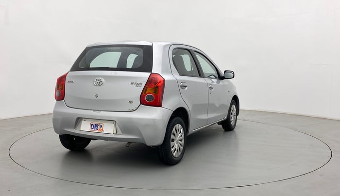 2011 Toyota Etios Liva G, Petrol, Manual, 78,193 km, Right Back Diagonal