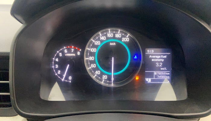 2017 Maruti IGNIS DELTA 1.2, Petrol, Manual, 74,559 km, Odometer Image