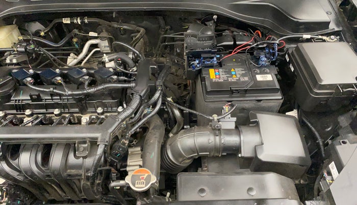 2024 KIA SONET HTE (O) 1.2 Petrol MT, Petrol, Manual, 4,952 km, Engine View - Left