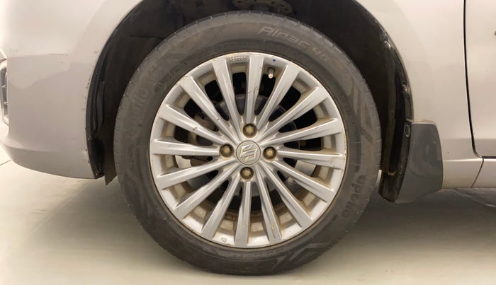 2015 Maruti Ciaz ZXI+, Petrol, Manual, 79,743 km, Left Front Wheel
