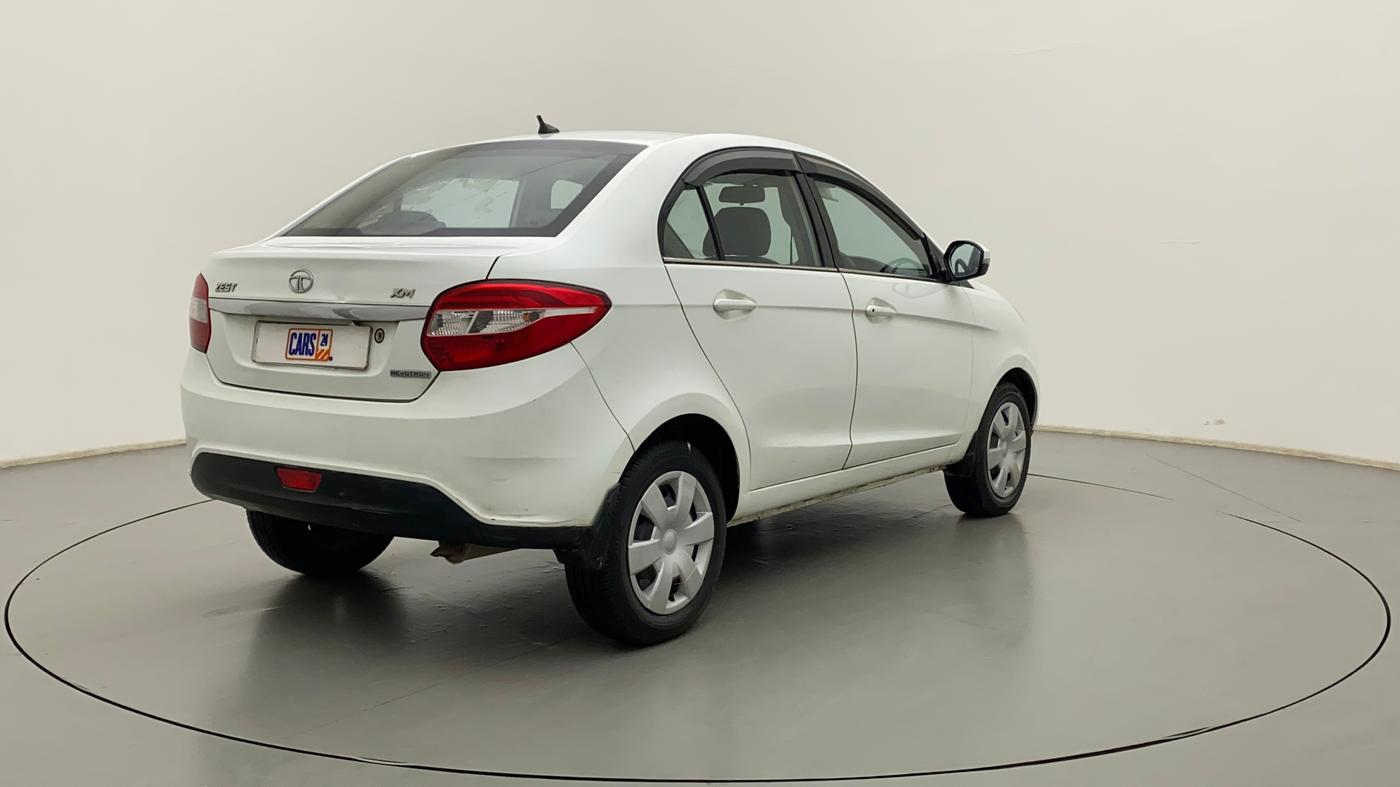 2016 Tata Zest XM PETROL, Petrol, Manual, 87,897 km, Right Back Diagonal