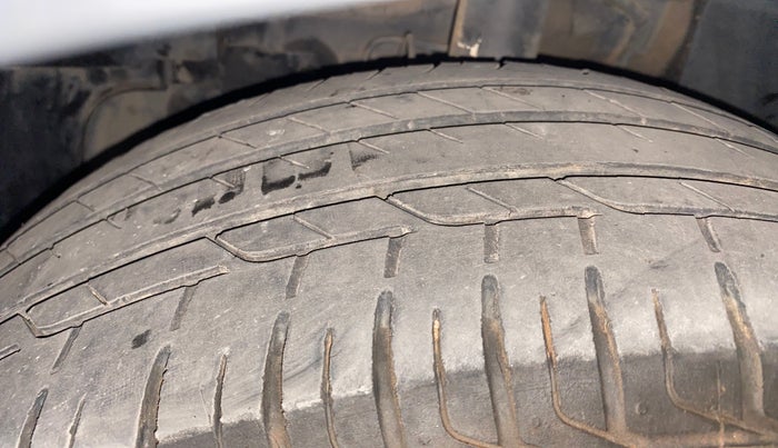 2021 Tata NEXON XZA PLUS PETROL, Petrol, Automatic, 22,732 km, Left Front Tyre Tread