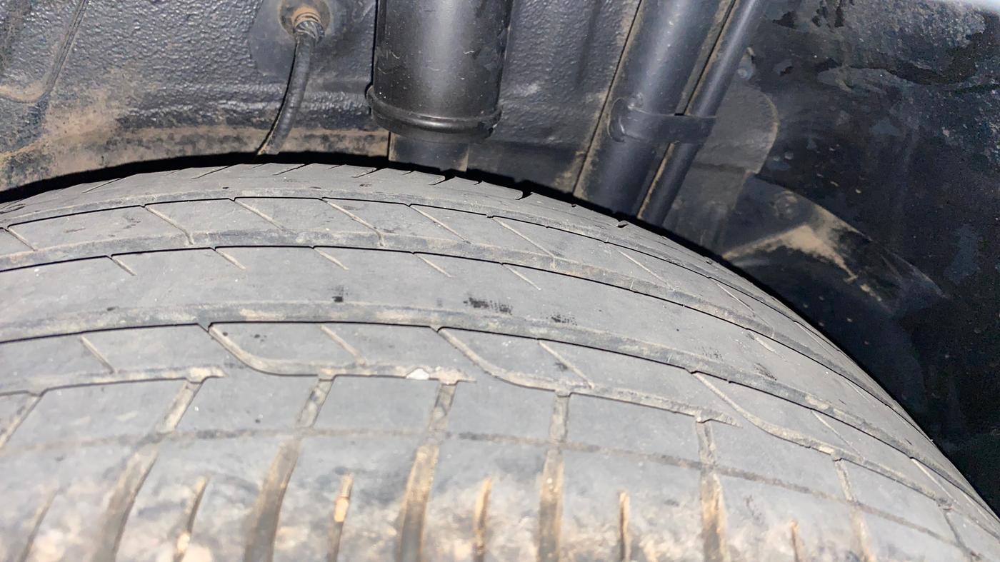 2021 Tata NEXON XZA PLUS PETROL, Petrol, Automatic, 22,732 km, Left Rear Tyre Tread