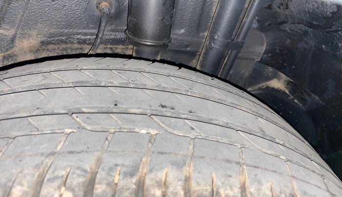 2021 Tata NEXON XZA PLUS PETROL, Petrol, Automatic, 22,732 km, Left Rear Tyre Tread