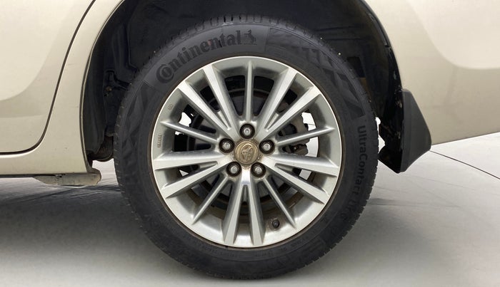 2016 Toyota Corolla Altis VL CVT PETROL, Petrol, Automatic, 69,541 km, Left Rear Wheel