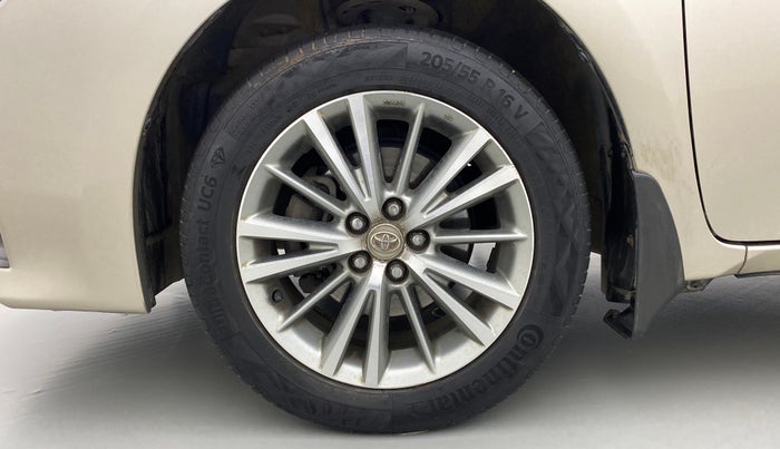 2016 Toyota Corolla Altis VL CVT PETROL, Petrol, Automatic, 69,541 km, Left Front Wheel
