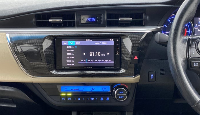 2016 Toyota Corolla Altis VL CVT PETROL, Petrol, Automatic, 69,541 km, Air Conditioner