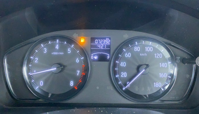 2019 Honda Amaze 1.2 SMT I VTEC, Petrol, Manual, 72,534 km, Odometer Image