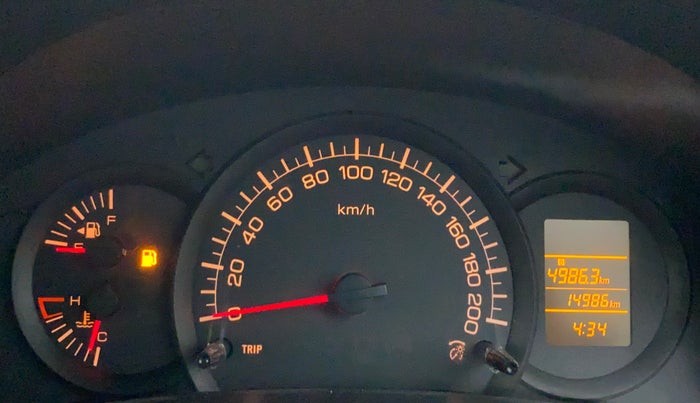 2017 Maruti Swift LXI OPT, Petrol, Manual, 15,378 km, Odometer Image