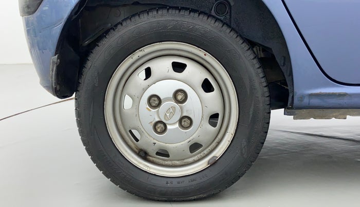 2013 Hyundai Santro Xing GL PLUS, CNG, Manual, 94,110 km, Right Rear Wheel