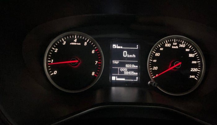 2019 MG HECTOR SMART HYBRID 1.5 PETROL, Petrol, Manual, 59,525 km, Odometer Image