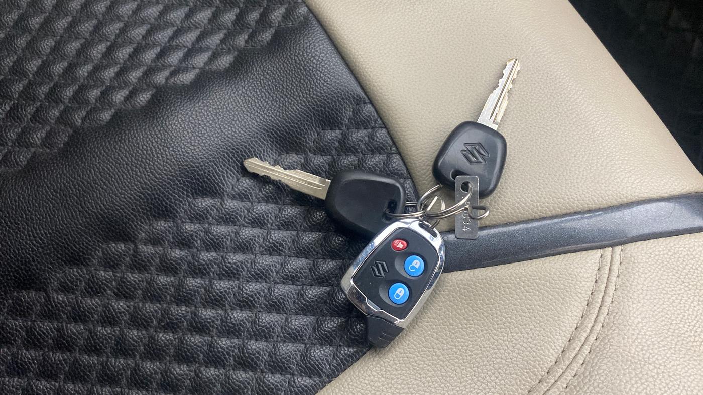 2015 Maruti Celerio VXI AMT, Petrol, Automatic, 53,282 km, Key Close Up