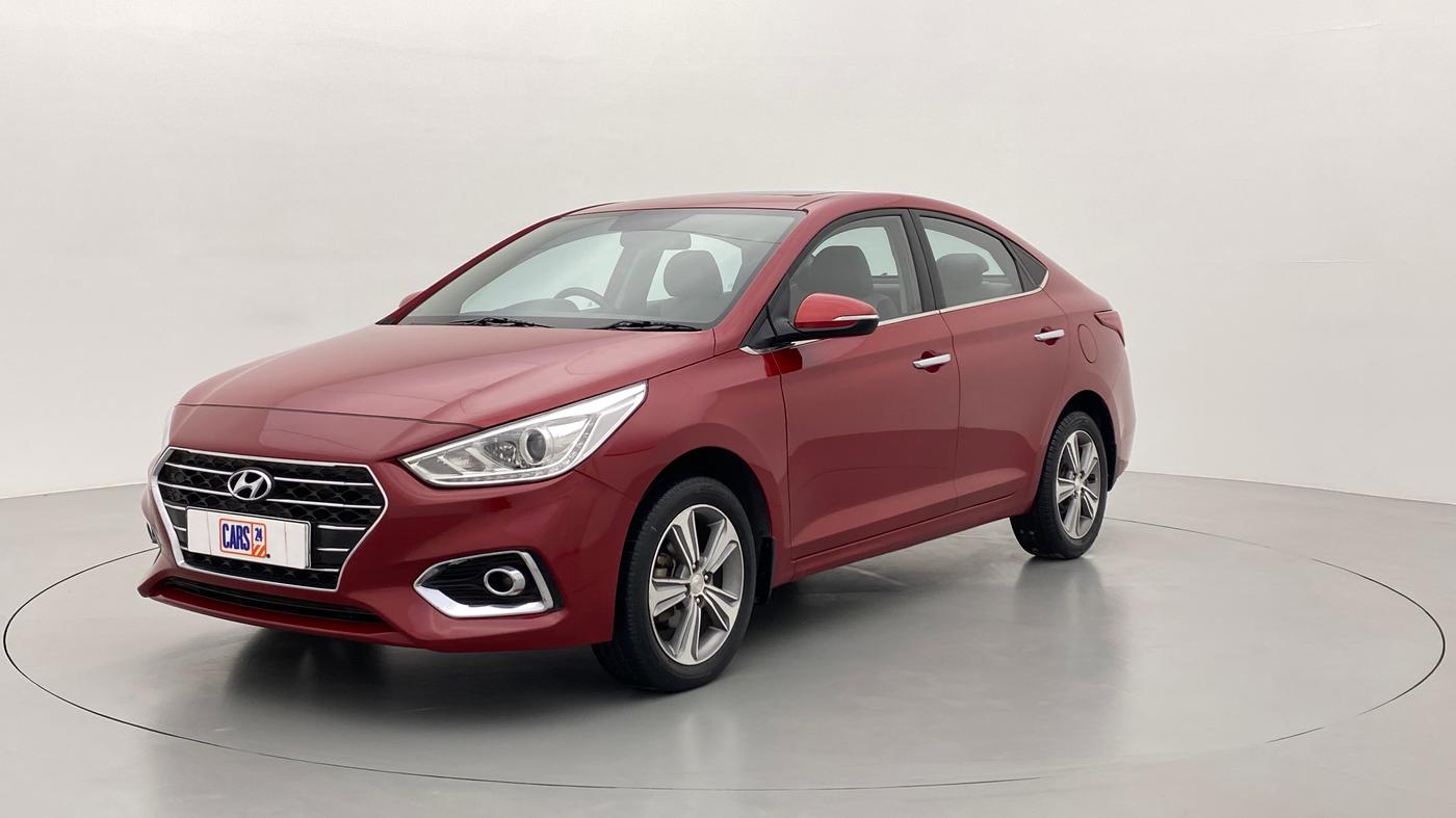 2018 Hyundai Verna 1.6 SX VTVT (O), Petrol, Manual, 60,452 km, Left Front Diagonal