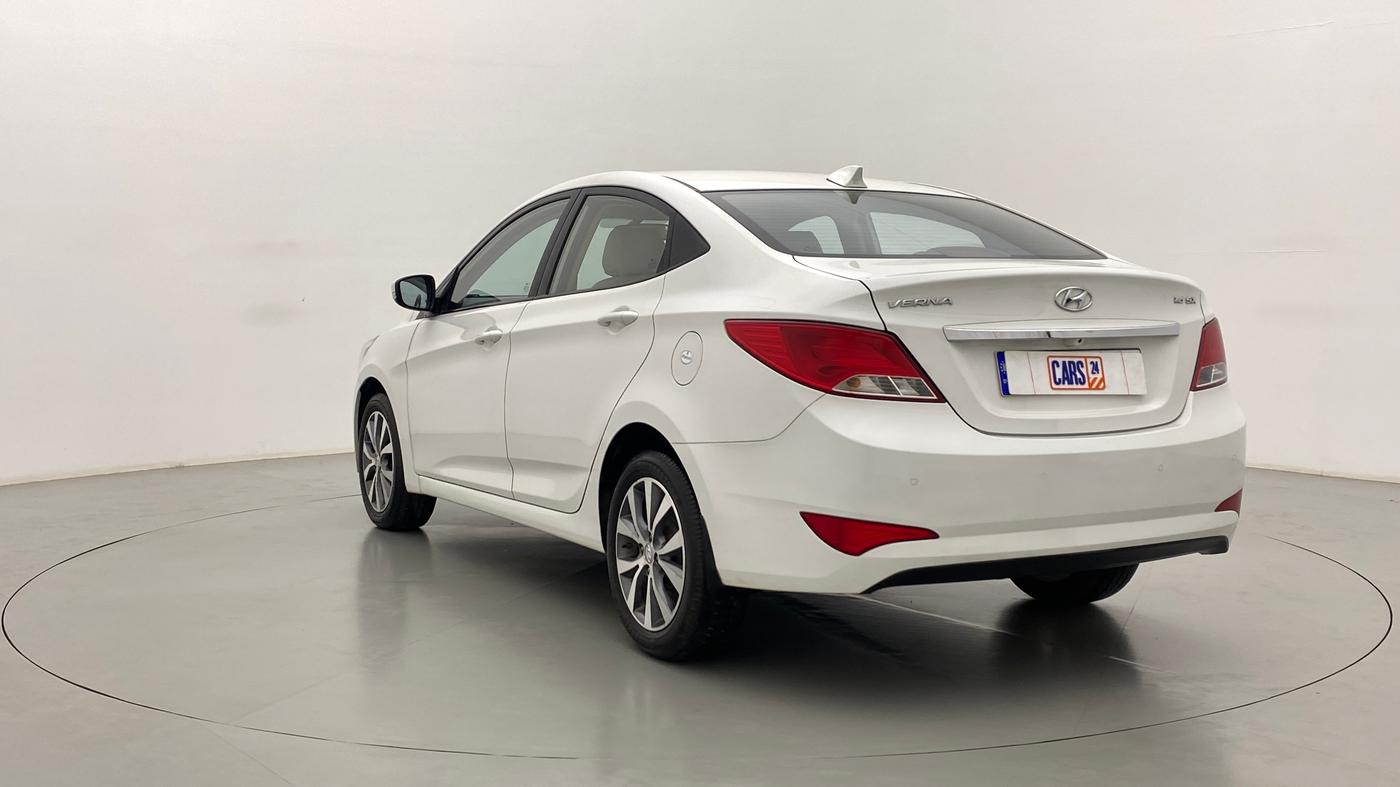 2017 Hyundai Verna 1.6 SX VTVT, Petrol, Manual, 41,080 km, Left Back Diagonal