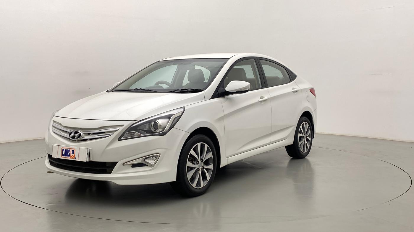 2017 Hyundai Verna 1.6 SX VTVT, Petrol, Manual, 41,080 km, Left Front Diagonal
