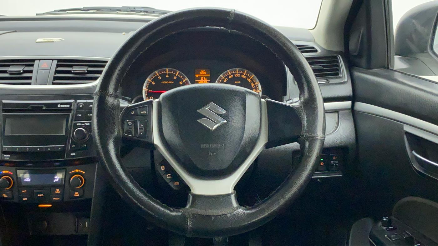 2014 Maruti Swift ZXI, Petrol, Manual, 48,929 km, Steering Wheel Close Up