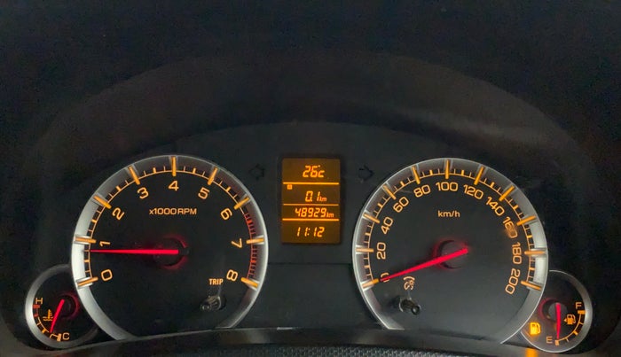 2014 Maruti Swift ZXI, Petrol, Manual, 48,929 km, Odometer Image