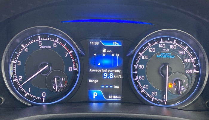 2024 Maruti XL6 ALPHA PLUS AT, Petrol, Automatic, 48,165 km, Odometer Image