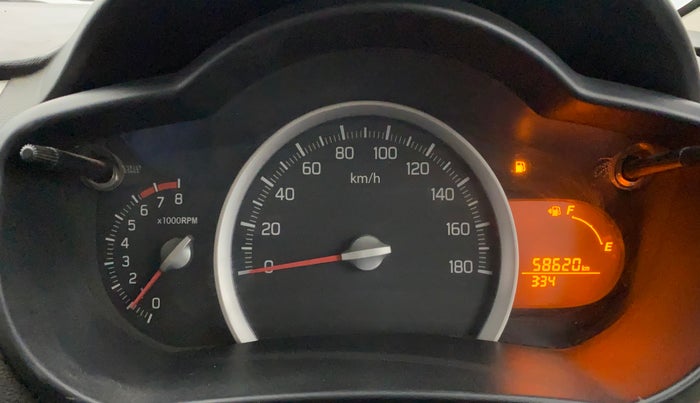 2015 Maruti Celerio ZXI, CNG, Manual, 58,610 km, Odometer Image