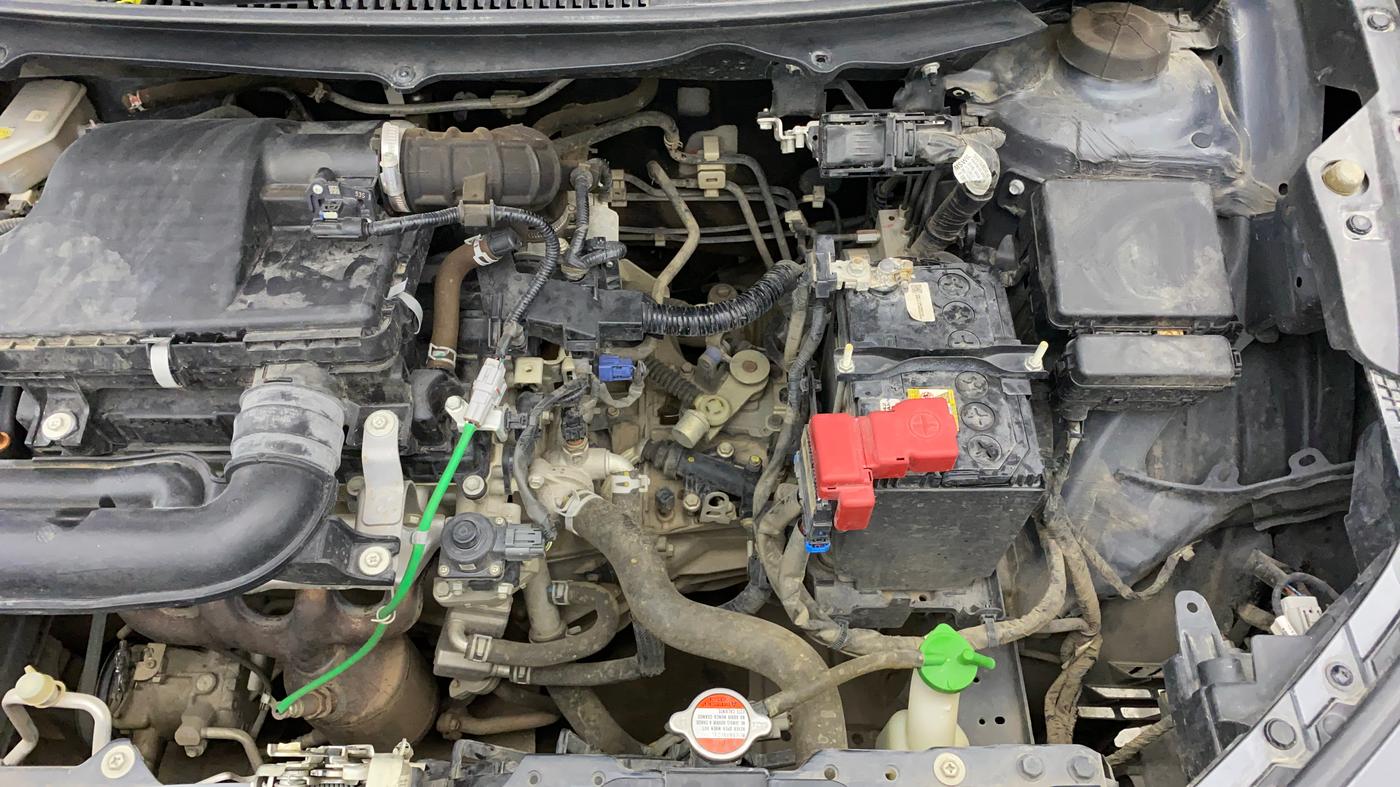 2024 Maruti FRONX DELTA PLUS 1.2MT, Petrol, Manual, 33,561 km, Engine View - Left