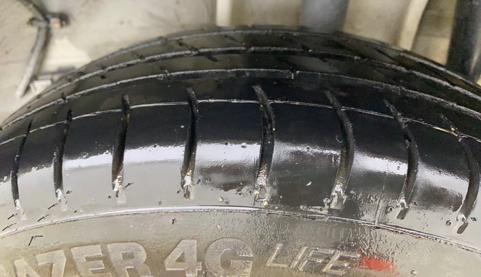 2023 Tata Tiago XT CNG, CNG, Manual, 93,984 km, Left Rear Tyre Tread
