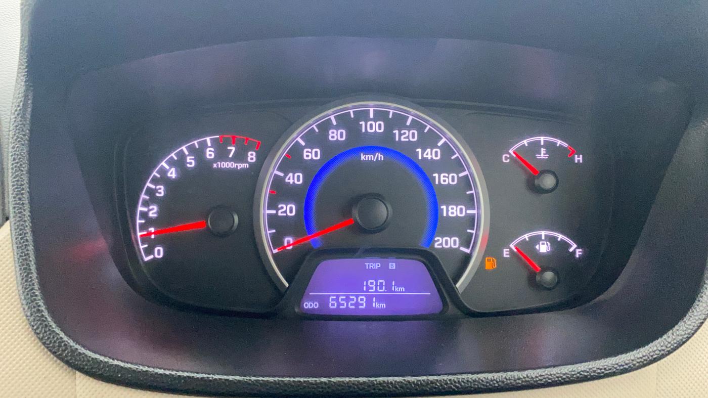 2017 Hyundai Grand i10 ASTA 1.2 KAPPA VTVT, Petrol, Manual, 65,266 km, Odometer Image