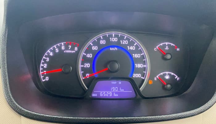 2017 Hyundai Grand i10 ASTA 1.2 KAPPA VTVT, Petrol, Manual, 65,266 km, Odometer Image