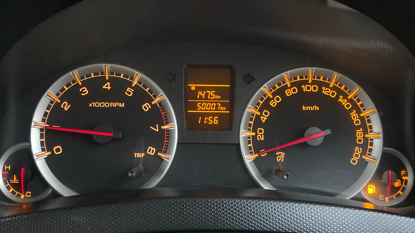2014 Maruti Swift Dzire VXI 1.2 BS IV, Petrol, Manual, 49,975 km, Odometer View