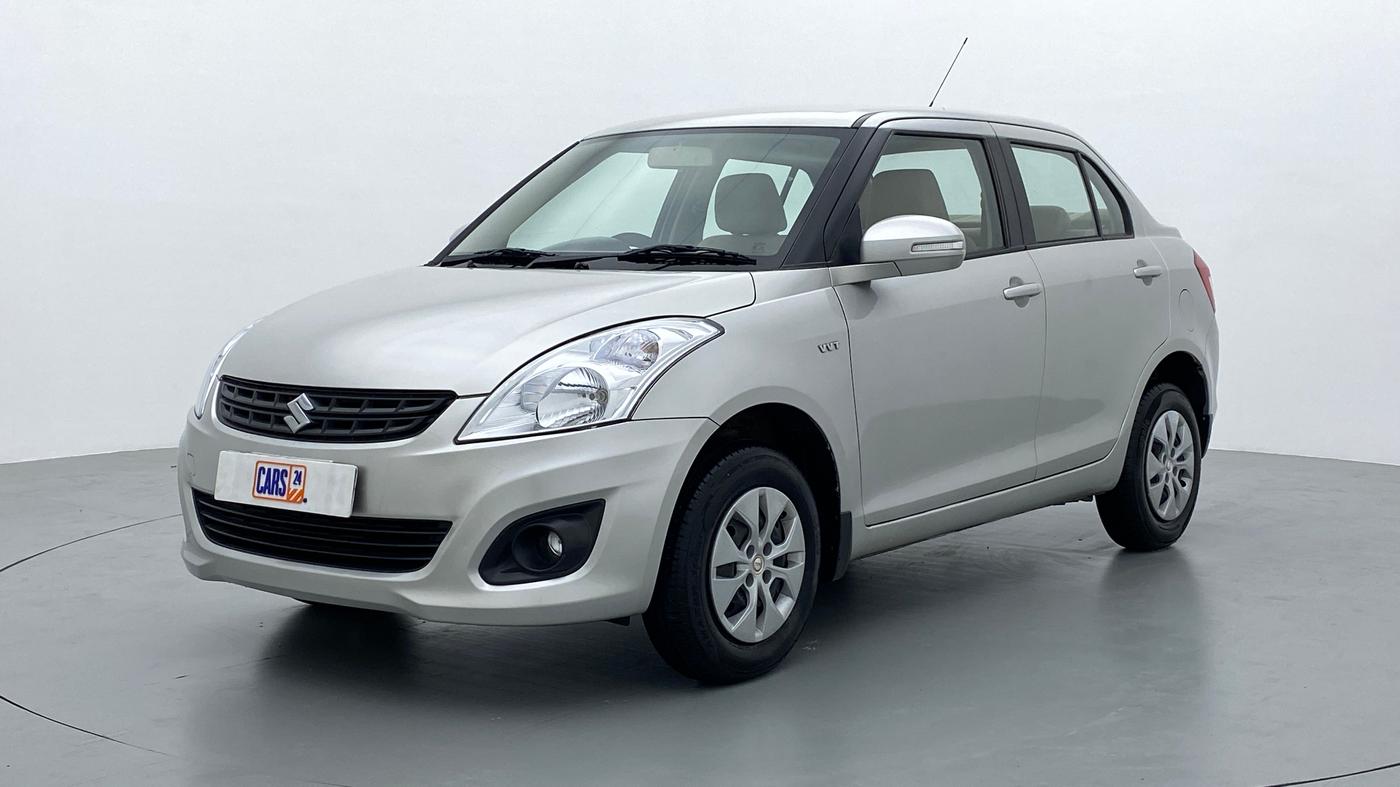 2014 Maruti Swift Dzire VXI 1.2 BS IV, Petrol, Manual, 49,975 km, Left Front Diagonal (45- Degree) View