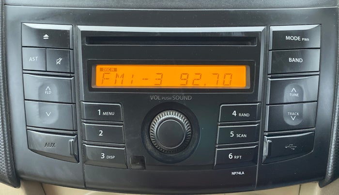 2014 Maruti Swift Dzire VXI 1.2 BS IV, Petrol, Manual, 49,975 km, Infotainment System