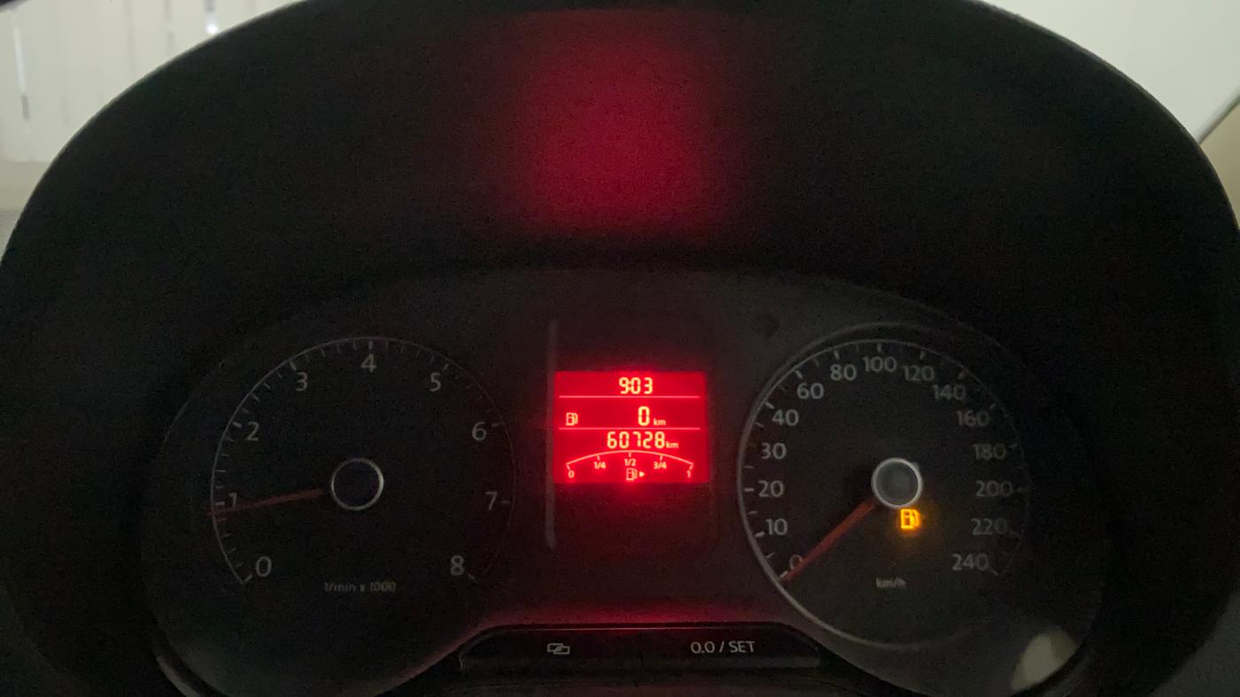 2012 Volkswagen Polo HIGHLINE1.2L, Petrol, Manual, 60,711 km, Odometer Image