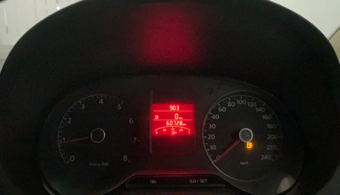 2012 Volkswagen Polo HIGHLINE1.2L, Petrol, Manual, 60,711 km, Odometer Image