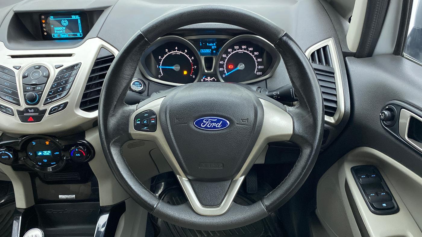 2013 Ford Ecosport 1.0 ECOBOOST TITANIUM, Petrol, Manual, 66,949 km, Steering Wheel Close Up