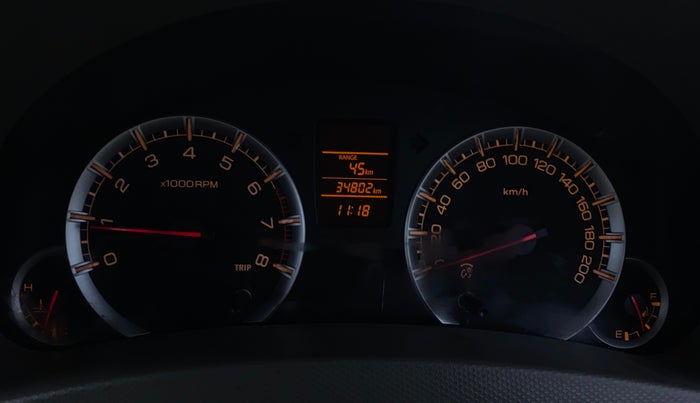 2016 Maruti Ertiga VXI ABS, Petrol, Manual, 34,799 km, Odometer Image