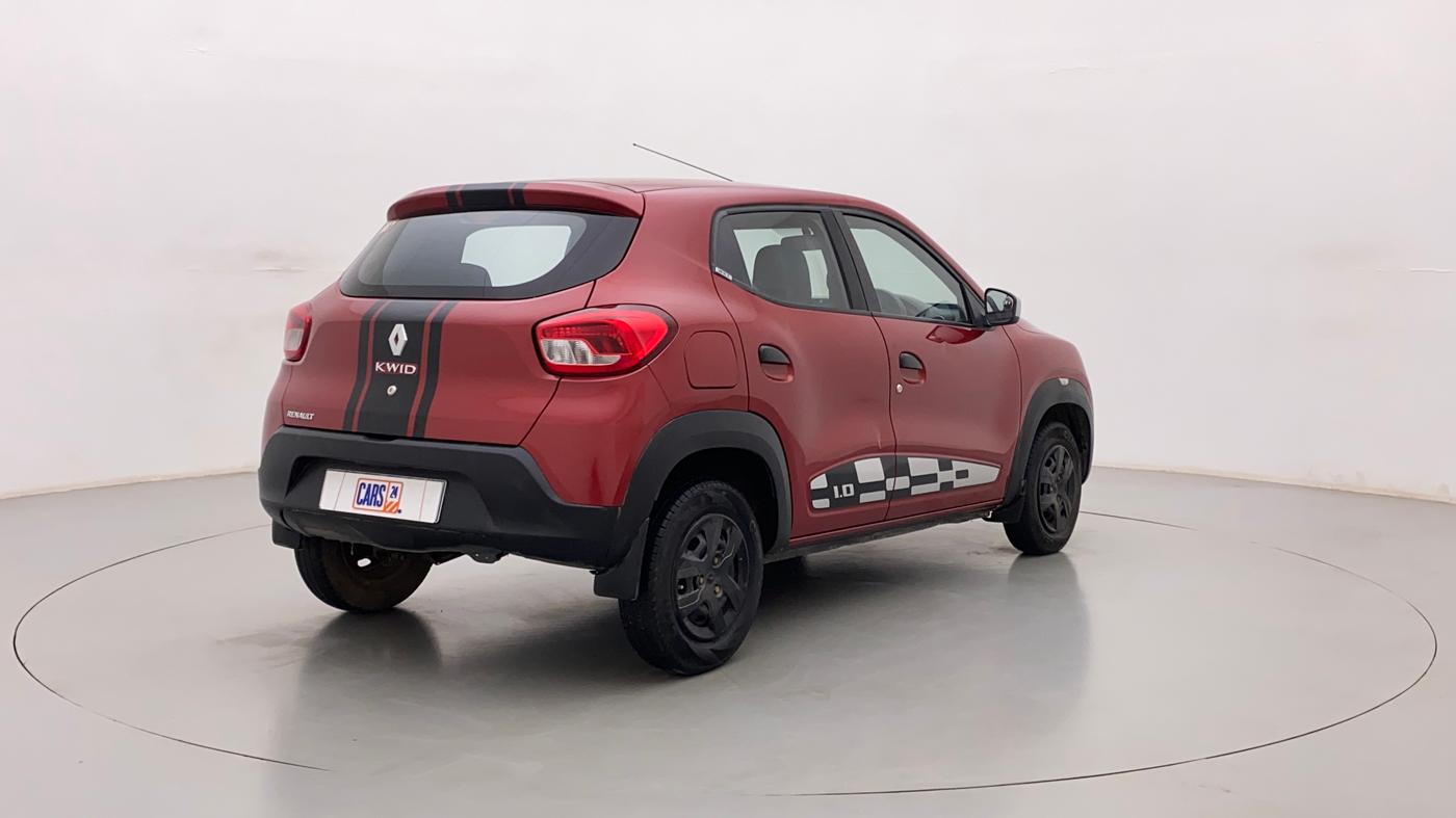 2016 Renault Kwid RXT 1.0, Petrol, Manual, 56,209 km, Right Back Diagonal