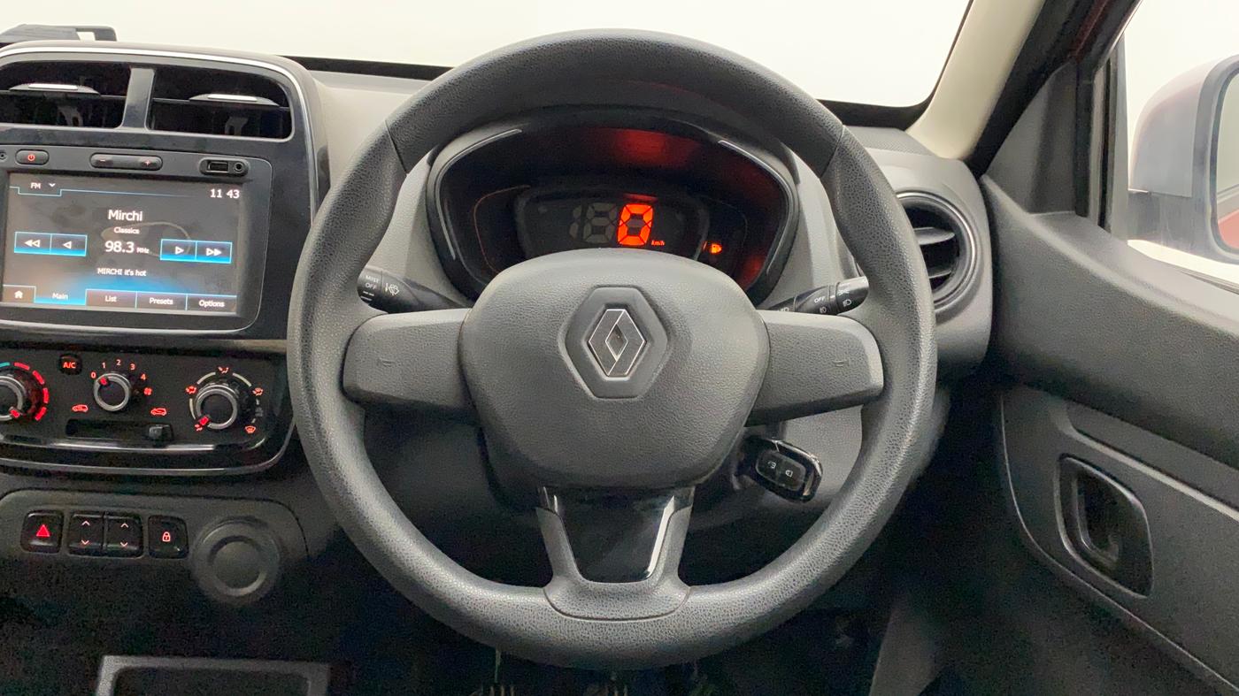 2016 Renault Kwid RXT 1.0, Petrol, Manual, 56,209 km, Steering Wheel Close Up