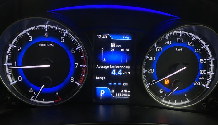 2017 Maruti Baleno ZETA CVT PETROL 1.2, Petrol, Automatic, 85,800 km, Odometer Image