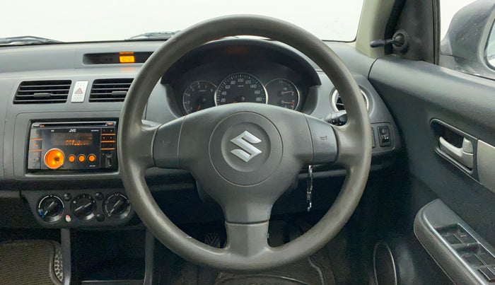 2011 Maruti Swift VXI, Petrol, Manual, 74,907 km, Steering Wheel Close Up