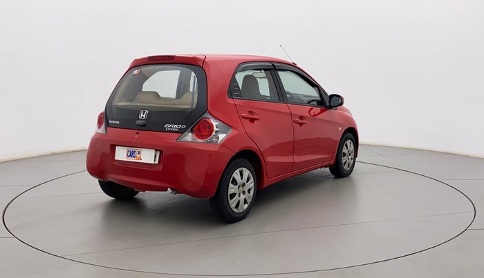 2012 Honda Brio S MT, Petrol, Manual, 90,594 km, Right Back Diagonal