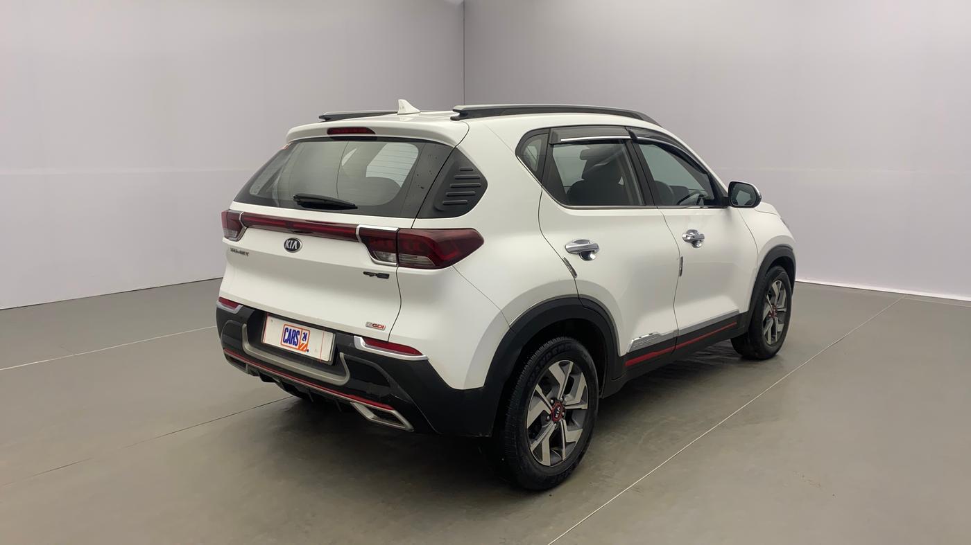 2020 KIA SONET GTX PLUS 1.0 DCT, Petrol, Automatic, 33,942 km, Right Back Diagonal