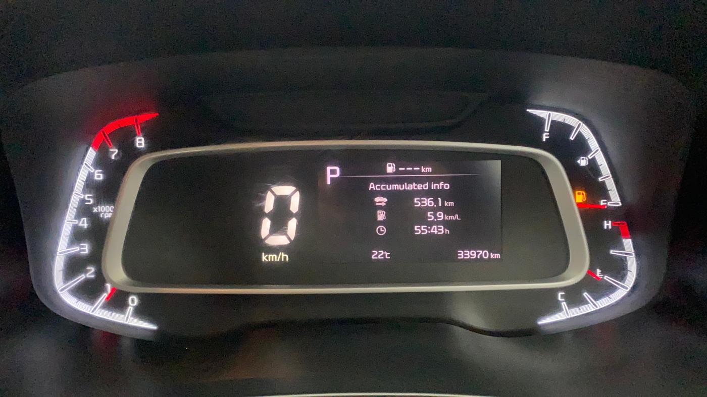 2020 KIA SONET GTX PLUS 1.0 DCT, Petrol, Automatic, 33,942 km, Odometer Image