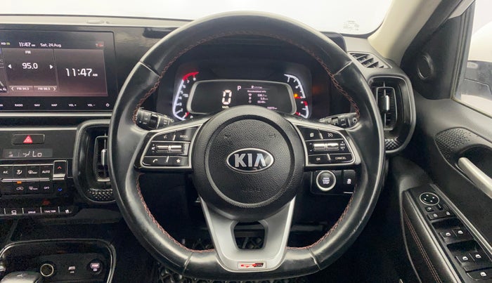 2020 KIA SONET GTX PLUS 1.0 DCT, Petrol, Automatic, 33,942 km, Steering Wheel Close Up