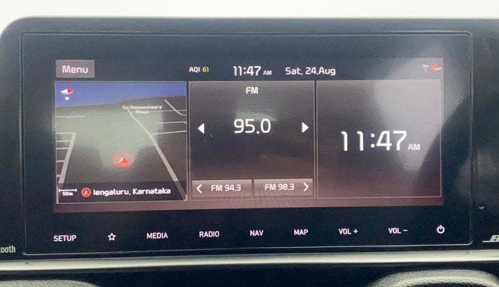 2020 KIA SONET GTX PLUS 1.0 DCT, Petrol, Automatic, 33,942 km, Infotainment System