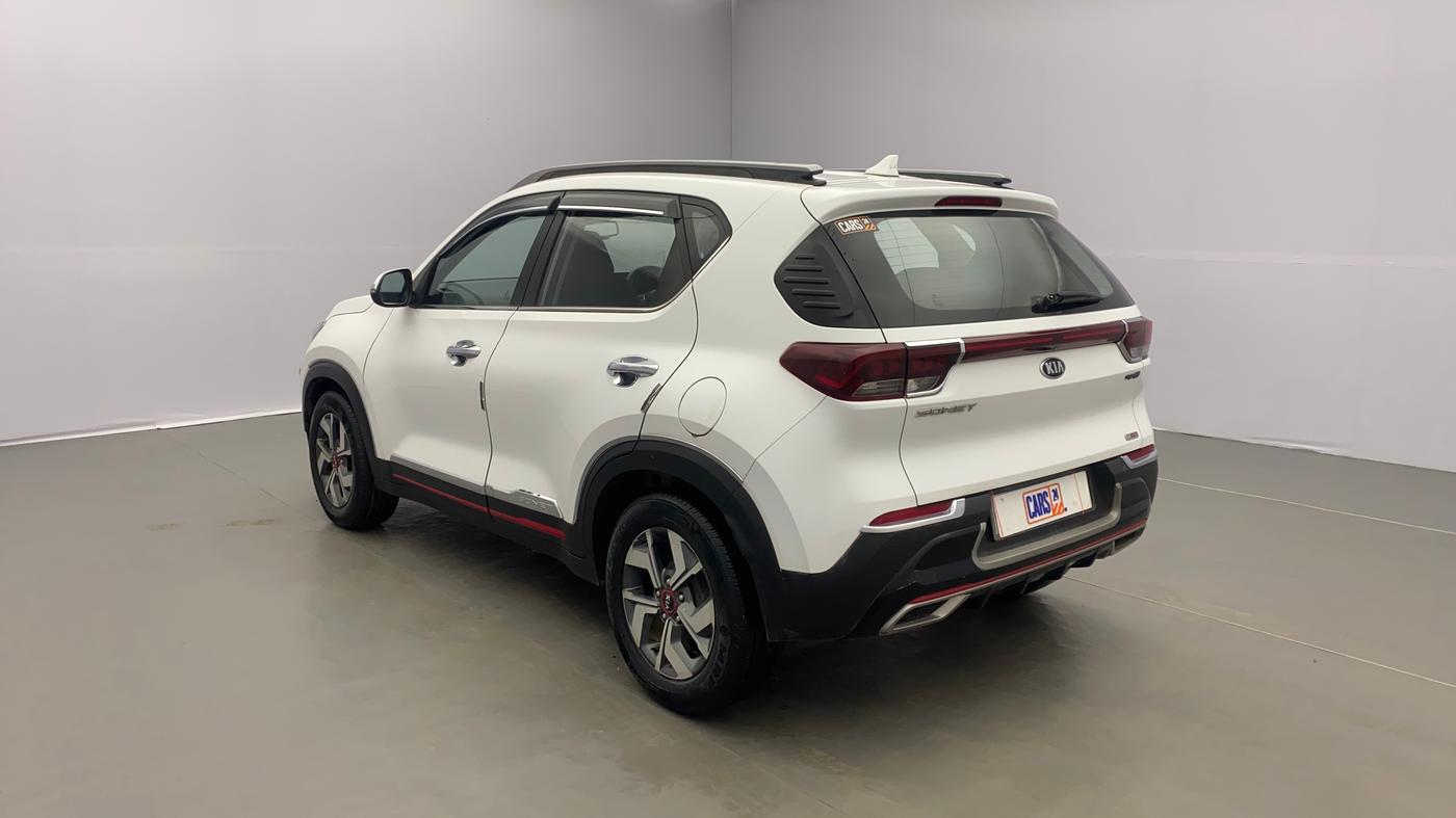 2020 KIA SONET GTX PLUS 1.0 DCT, Petrol, Automatic, 33,942 km, Left Back Diagonal