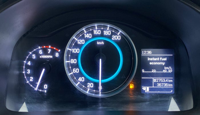 2017 Maruti IGNIS DELTA 1.2, Petrol, Manual, 36,736 km, Odometer Image