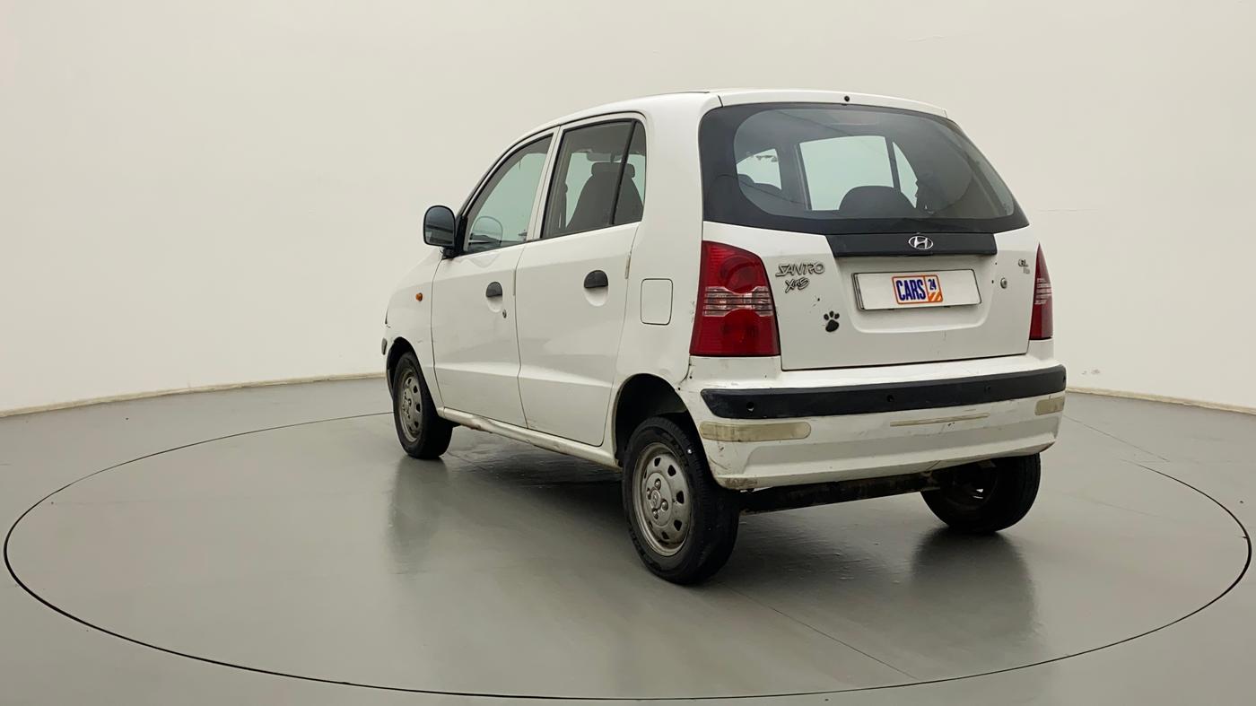 2013 Hyundai Santro Xing GL, CNG, Manual, 63,686 km, Left Back Diagonal