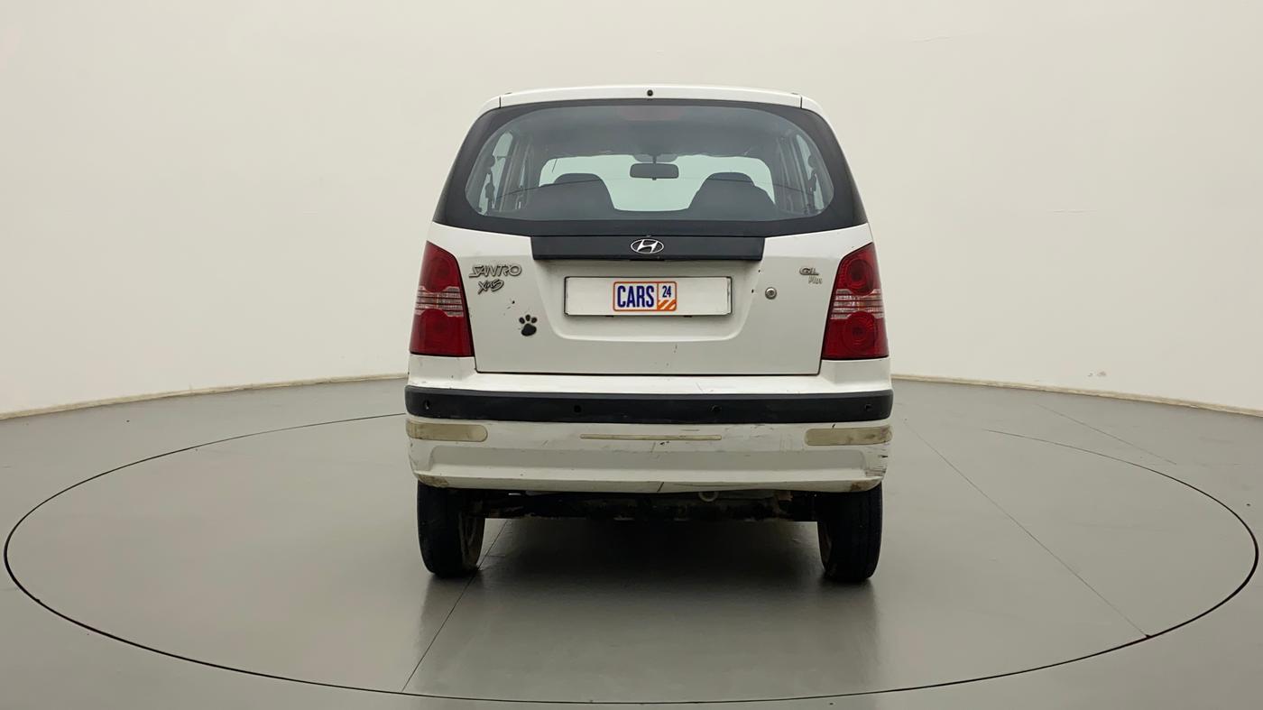 2013 Hyundai Santro Xing GL, CNG, Manual, 63,686 km, Back/Rear
