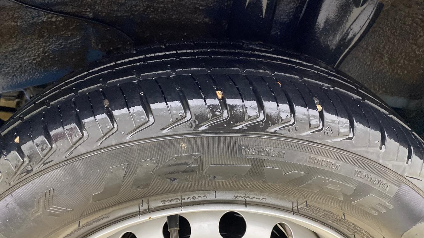 2019 Hyundai NEW SANTRO MAGNA AMT, Petrol, Automatic, 54,101 km, Left Rear Tyre Tread