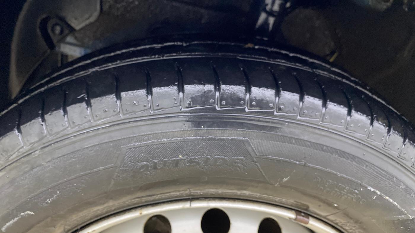 2019 Hyundai NEW SANTRO MAGNA AMT, Petrol, Automatic, 54,101 km, Left Front Tyre Tread